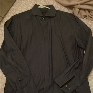 Dark gray Long Sleeve Shirt